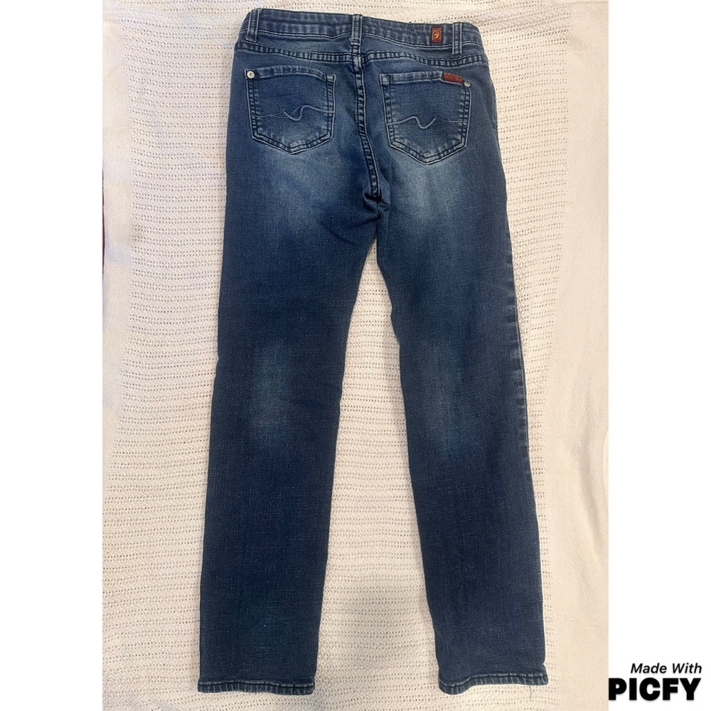 7 For All Mankind Slimmy Boy Big Kid Jeans Size 12